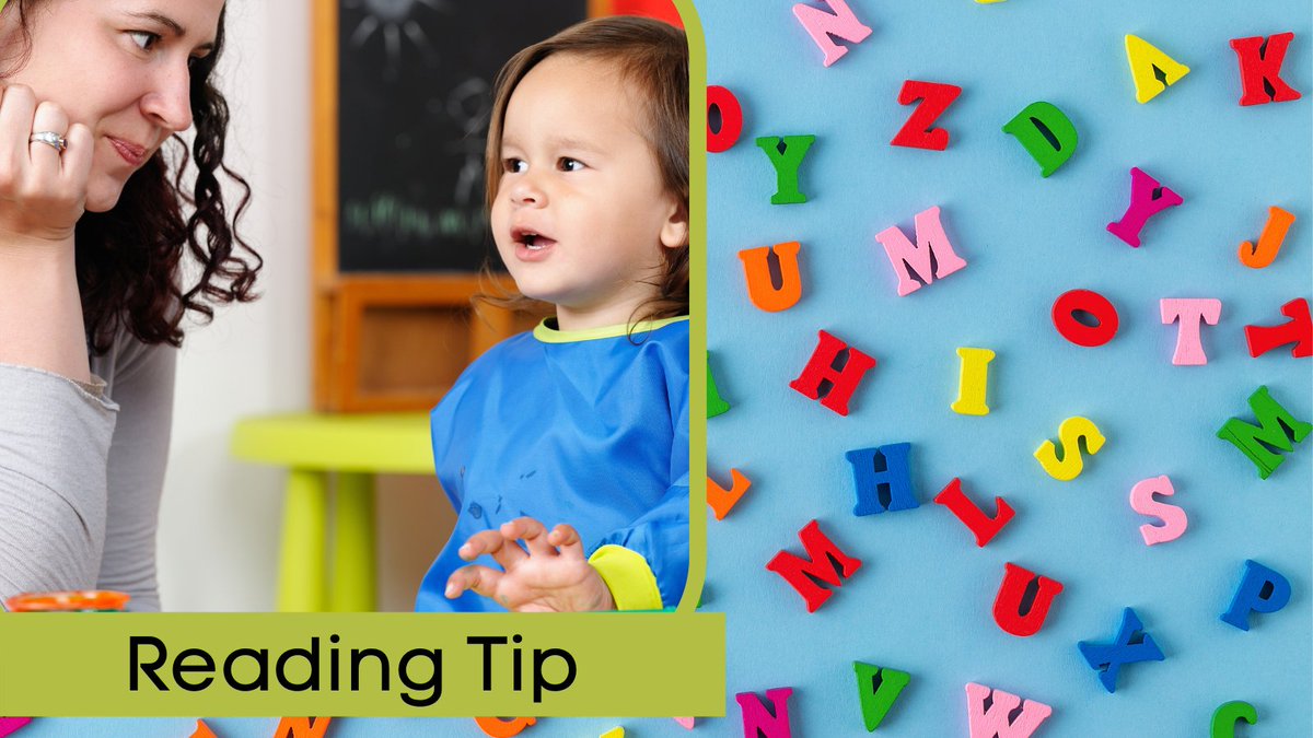 FLEarlyLearning's tweet photo. Talk about letters and sounds. Help your child learn the names of the letters and the sounds the letters make. 

#EarlyLiteracy #FloridaGLR #JustReadFL https://t.co/txSq2dCbPV