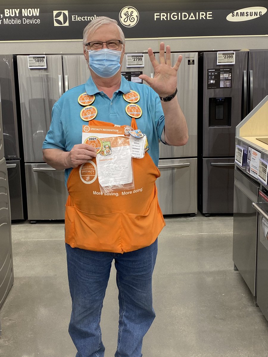 Congratulations chief on your 5th! You read that right, 5th SOTM badge! Thank you for everything you do for our store and our customers!