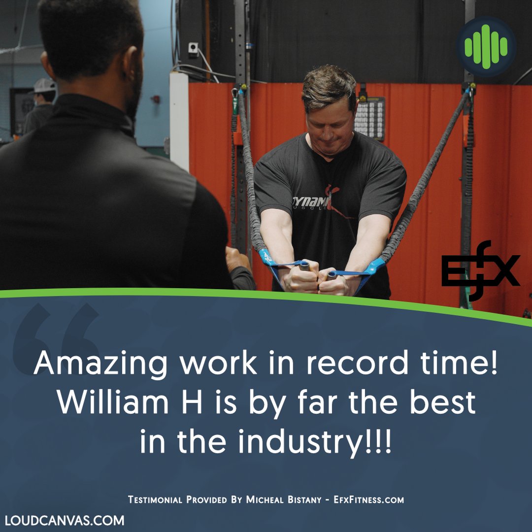 loudcanvas's tweet photo. Happy Monday! Check out what Micheal from https://t.co/undGoICkrJ had to say about our services! https://t.co/nf4sWitdAO