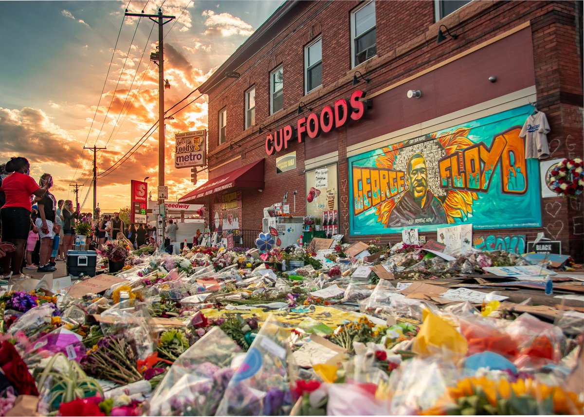 IlhanMN's tweet photo. "The dead cannot cry out for justice. It is a duty of the living to do so for them." - Lois McMaster Bujold.

Justice for George. https://t.co/1iC4XM3ur7