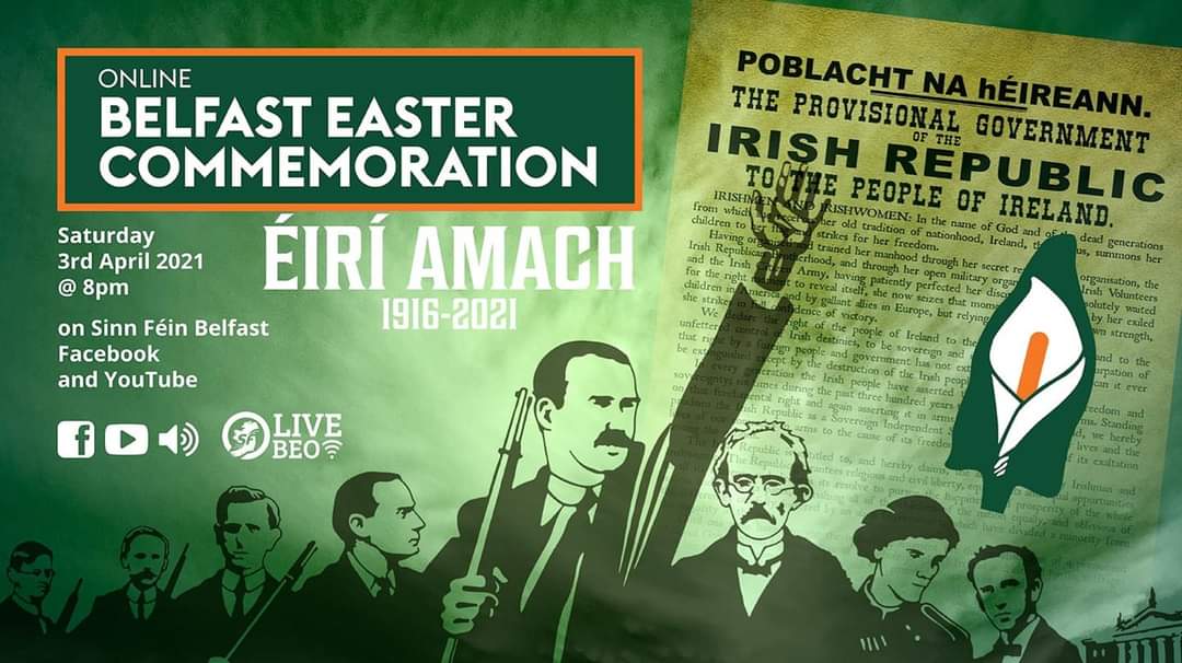 Tine in on Facebook or YouTube this Saturday!