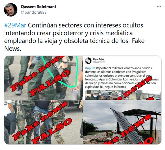 El_TTE89's tweet photo. Se suman de nuevo la crisis con falsos dispositivos una ves más crean Terror por redes sociales  #FANBEnDefensaDeLaDignidad #Tiuteros #29marzo @va_arnel @libertad003 @Libertad020 @RCamachoVzla @Redi_Capital2 @REDI__ORIENTAL @Milicia_REDIOcc @venezuelaazul9 https://t.co/y0aORzF16C
