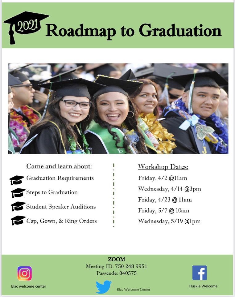 ElacCenter's tweet photo. Our workshops are back💫 Check out our Roadmap to Graduation workshop, Survival Guide to Online Learning, &amp; our Stress Management workshop🤓Dates, times, and zoom links posted below🐺 https://t.co/op06AFZonD