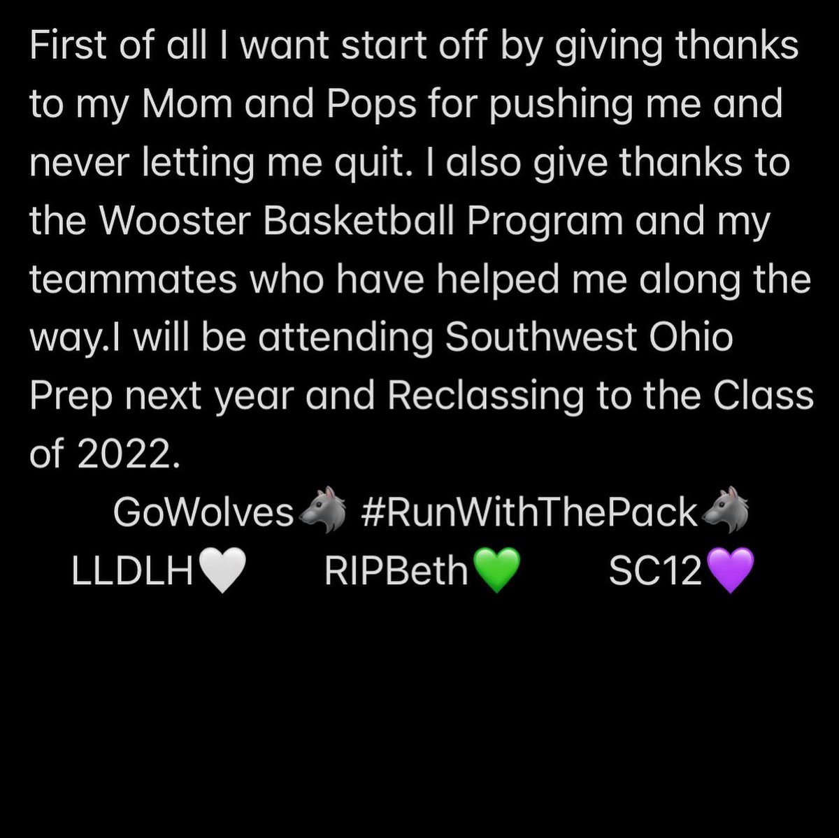 DaveGotSauce's tweet photo. Next Chapter🤍 #RunWithThePack🐺 @SW_OhioPrep https://t.co/m3iWtgTDkE