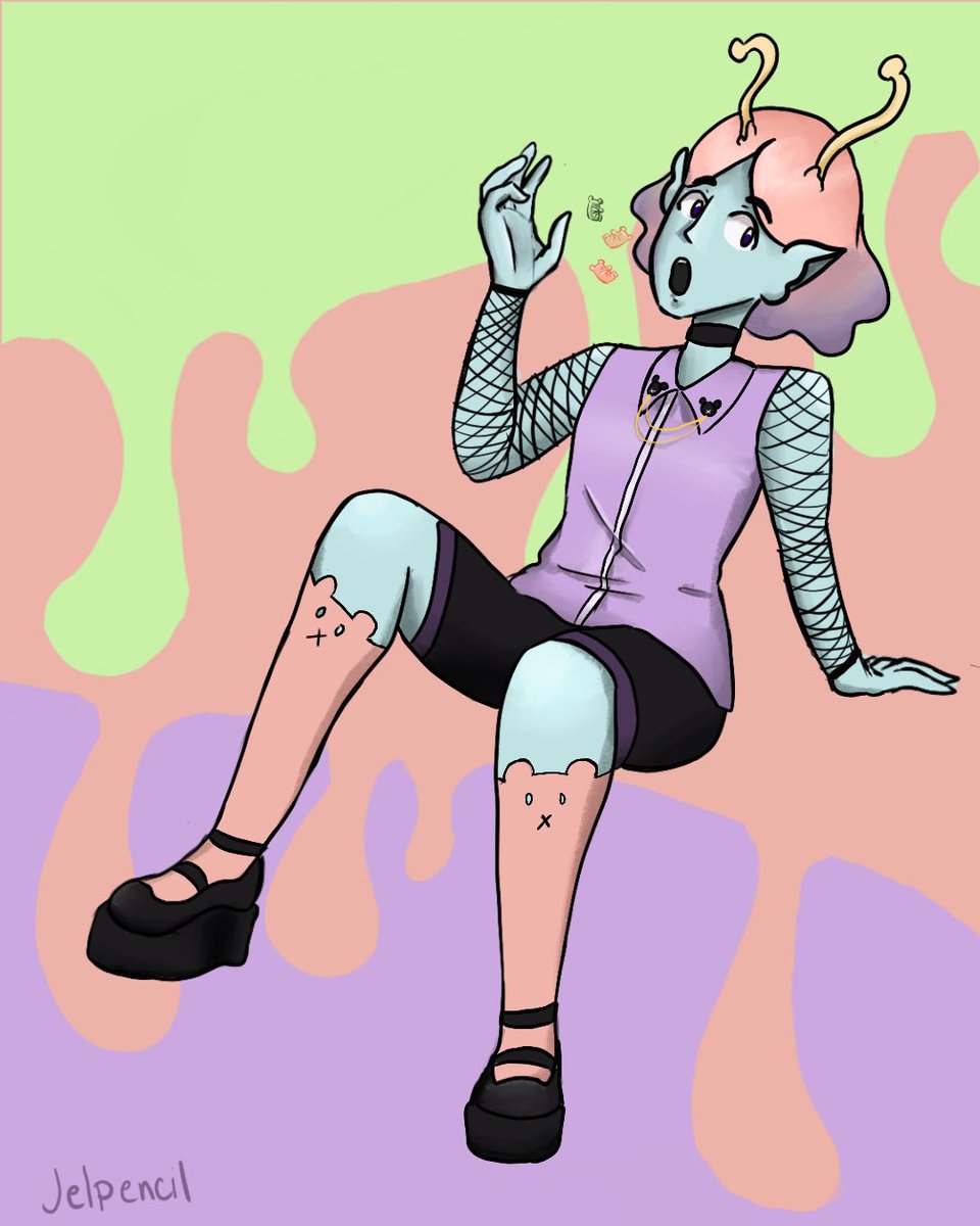 jellyrat_'s tweet photo. @ViiMorteArt Thank you for the art share!! I’m Jezalee! I just started drawing seriously last year and I’m only drawing in my free time rn but here’s some of my work! 💓🌺 https://t.co/LgNBb0DY00