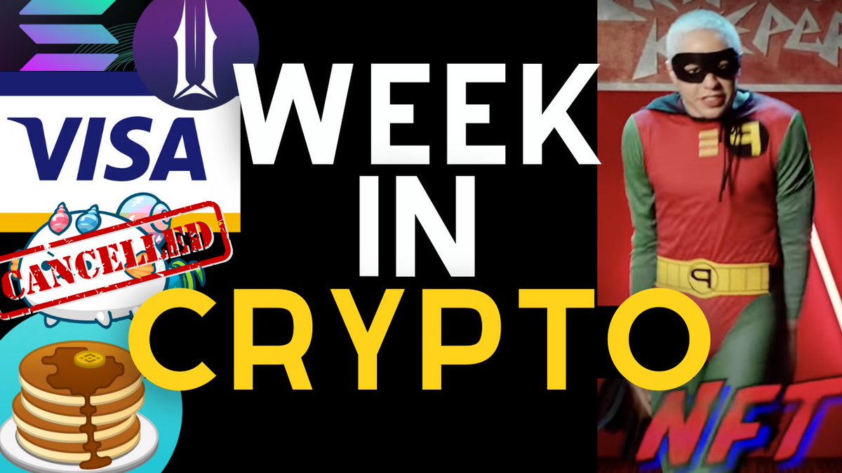 WildWebPod's tweet image. Monday edition of #Layer1Live 

- @axieinfinty / @jihoz_axie Twitter Ban ❌
- #Visa Settling in Crypto🏦
- @PancakeSwap continues TVL surge 🥞
- @illuviumio SALE TOMORROW📈

#NFTs on @nbcsnl and MORE!

🔴LIVE EPISODE🔴
youtu.be/AgN6SdIhyVE