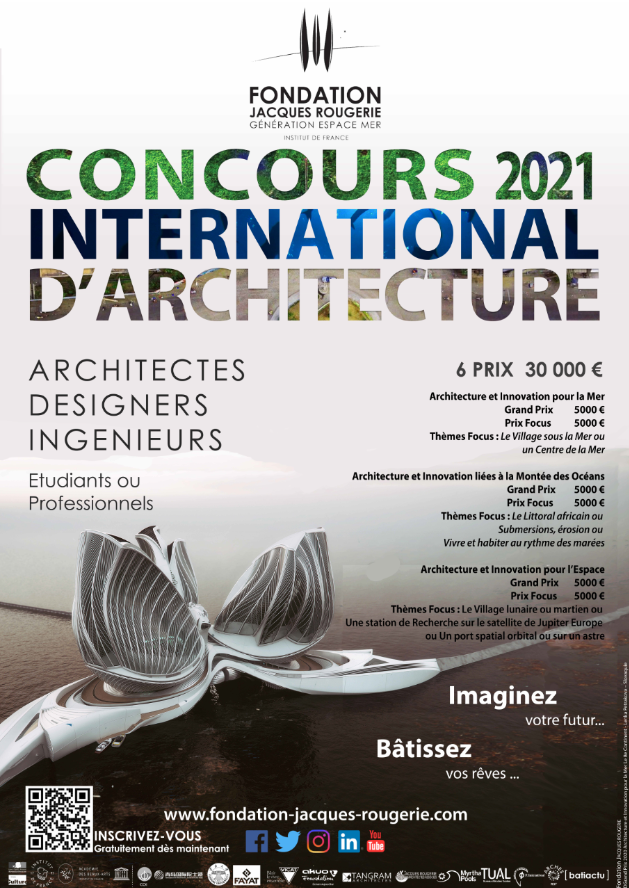 FondationJR's tweet photo. C'est parti pour la 11e édition de notre Concours international d’architecture !
Prêt(e)s à relever le défi ? Partagez votre vision du futur en vous inscrivant en équipes multidisciplinaires jusqu'au 15/09 sur https://t.co/H5Cfpha6O0 
Imaginez votre futur ! Bâtissez vos rêves ! https://t.co/Hsyy4FSdQU