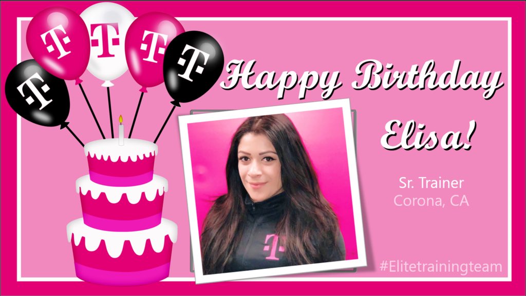 tpham1300's tweet photo. 🎉Time to Celebrate @_castilloeli Birthday! 🎉 Wishing an amazing day of fun and ❤️love to a hard-working, detail-oriented, and diligent person! West Sales Training team is so 🍀lucky to have you! #WestIsBest @ISLila #EliteTrainingTeam https://t.co/RIExvlfKeo