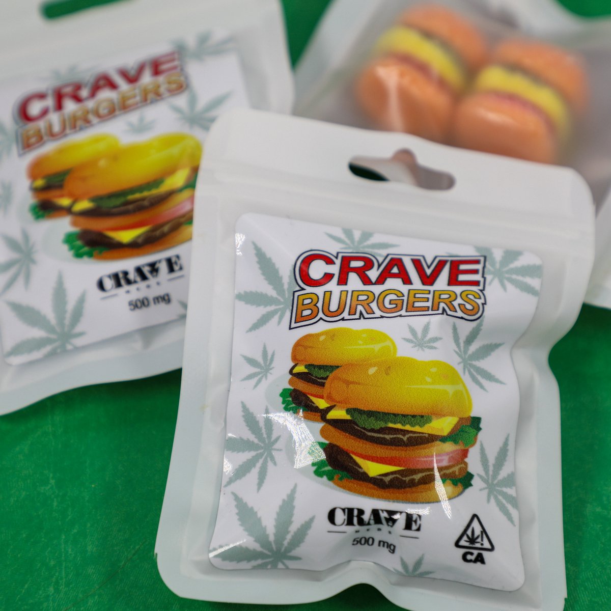 CraveMeds's tweet photo. Do you ever crave those little burgers? Well now you can crave them even more because we packed 250mg‘s in each patty! #littleburgers #cannabissaves https://t.co/74HTQQXyBC