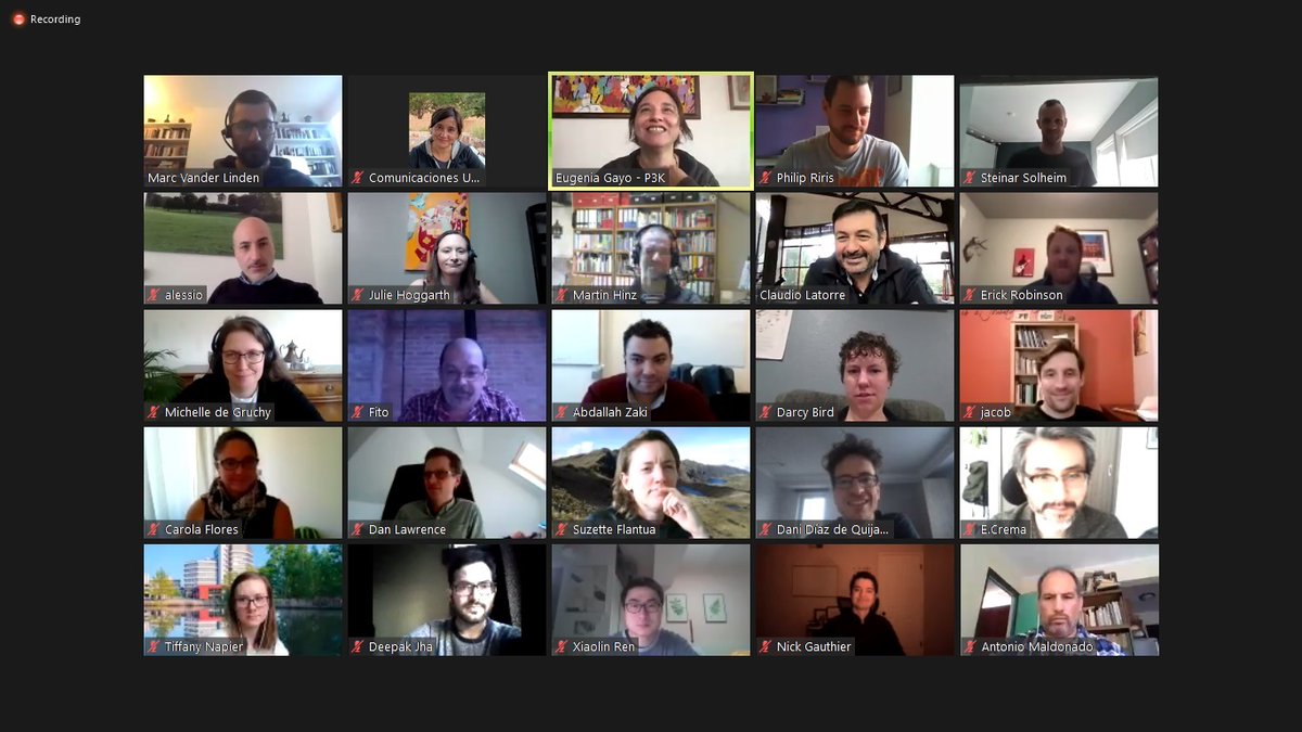 PEOPLE_3000's tweet photo. We would like to thank the participants of our online workshop, "Understanding long-term human-environment feedback loops through the integration of archaeology, paleoclimate and ecological models". Follow us to keep in the loop on future workshops and publications! https://t.co/MXQHW20AWE