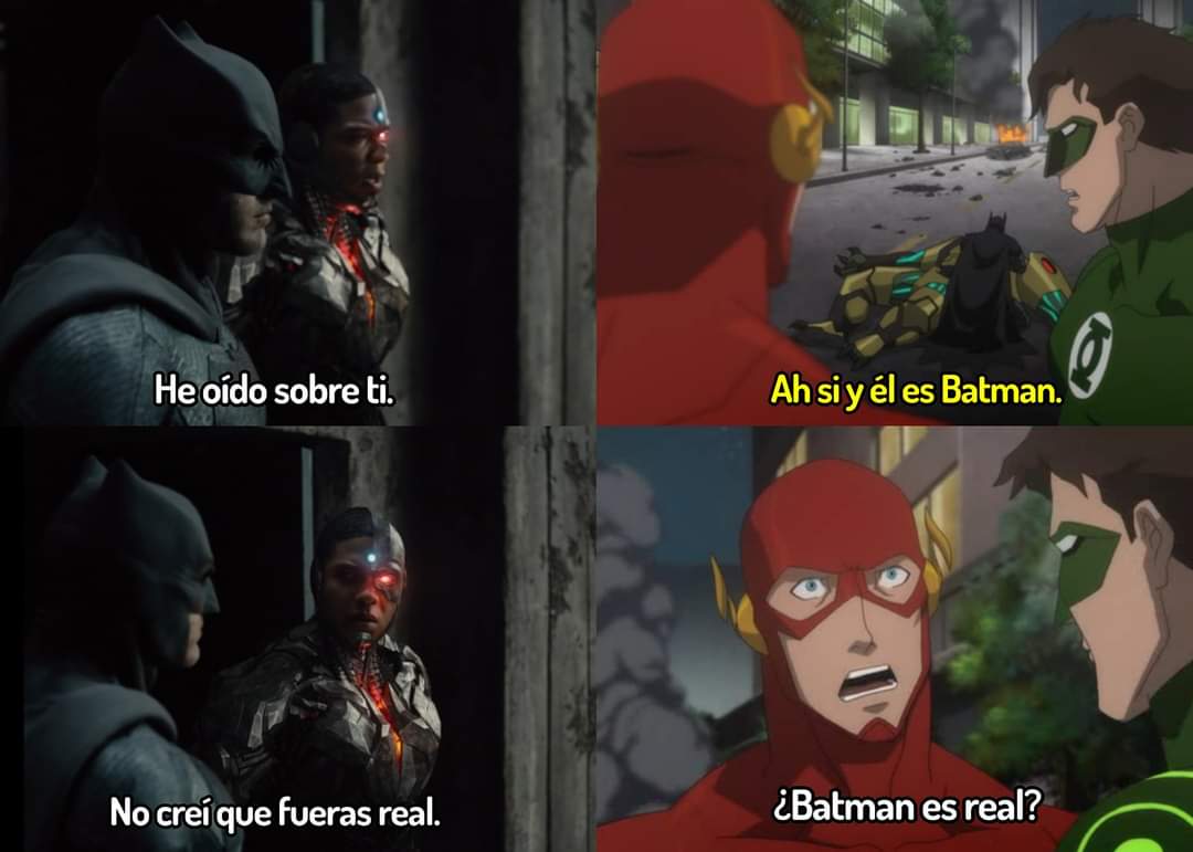 QueHypeCR's tweet photo. 🔥BRUTAL🔥

Tremendas referencias en la #ZackSnyderJusticeLeague al animado de #JusticeLeagueWar 😍 

#RestoreTheSnyderVerse https://t.co/9hUsBswMJN