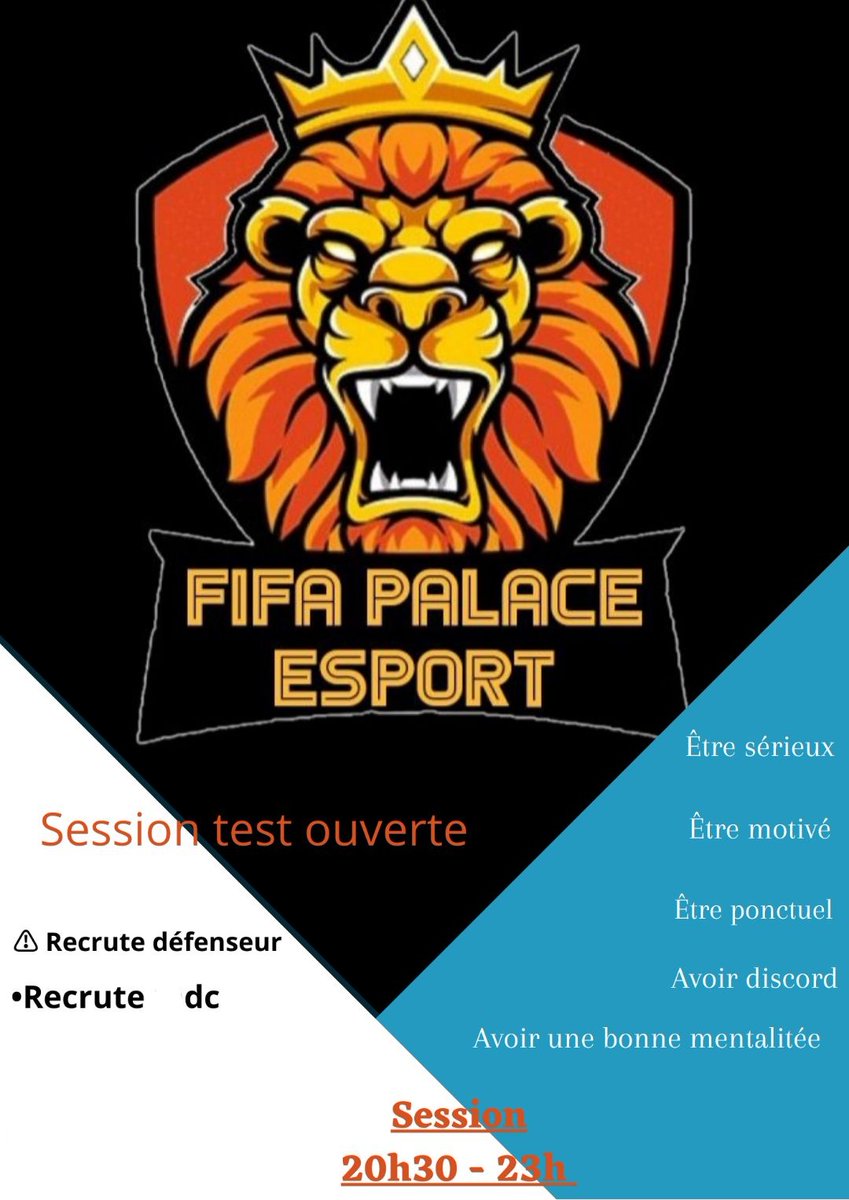 Salut à tous, nous recherchons des défenseurs pour de la compétition en dépannage ou éventuellement long terme n'hésitez pas à vous abonnez et nous DM pour plus d'info.
Merci
<a href="/Fifapalaceesp/">Fifa Palace Esport</a>
<a href="/RTduCP/">RT du Club Pro</a>
<a href="/RecrutementPro/">recrutement club pro fifa 21</a>
<a href="/Recrutementfifa/">RECRUTEMENT Fifa Club Pro ps4 et ps5</a>
<a href="/FIFArecrutePS4/">recrutement PS4 et PS5</a>