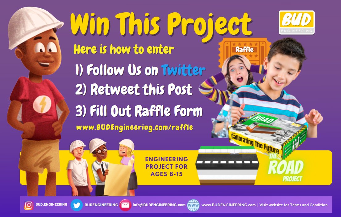 BudEngineering's tweet photo. Attention - Enter to Win!!!!

#stem #science #technology #math #mom #stemforkids #stemgirls #stemactivities #homeschoollife #teachersofinstagram #100DaysOfCode #prizes #gift #win #lucky #GrowthHacking #teacher #DigitalTransformation #digitallearning #WomenInSTEM #womenintech https://t.co/od0SNJaL7E