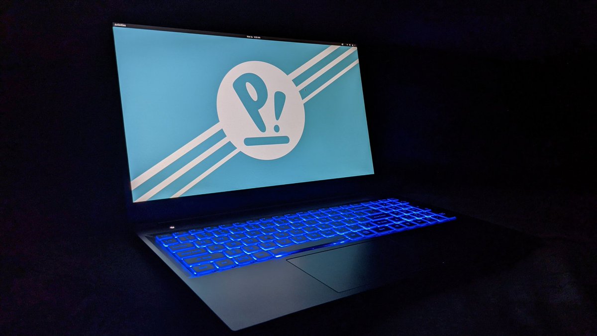 system76's tweet photo. This picture of the Pangolin is beyond cool! 

📷: @sysdrum

#System76 #Pangolin #Linux #AMD #Powered #Laptop #Popos https://t.co/Vsiqq35nJc