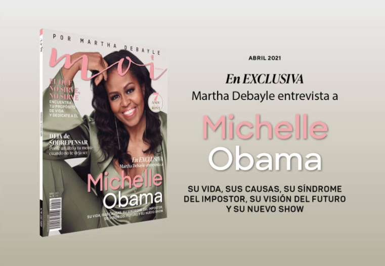 ConsentidosMD's tweet photo. #ConsentidosDebayle ¡Tenemos portada de aniversario de @revistamoi! @marthadebayle entrevista a @MichelleObama para el #AnivDeLaRevi y @natroterman nos cuenta qué mas vamos a encontrar en la edición 74 👉🏽 https://t.co/q9Bo5AJrSS https://t.co/5lGBVx1cED