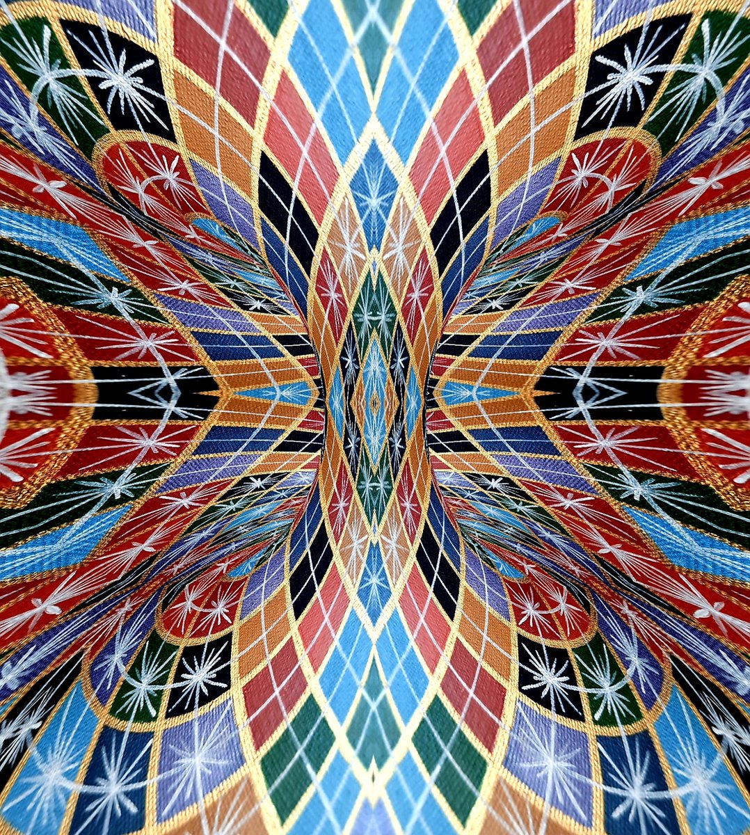 LinaresFreire's tweet photo. Lavish. #geometry #art #space #natureart #torus #geometricart #mathart #fantasyart #scifiart #meditationart #contemporaryart #modernart #futurism #futureart #higherfrequency #lavish #baroques #labyrinth #rainbow #mixedmedia #digitalart #mirrorlab #mesmerising #sacredgeometry https://t.co/OBTkdIUIej