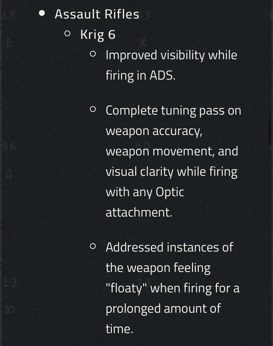 CallofDutyAgent's tweet photo. More details on the nerfs/buffs! Additionally muzzle and groups have been “tuned” for all SMGs/ARs interesting to see the changes there as well. https://t.co/APLQ6DO6tv