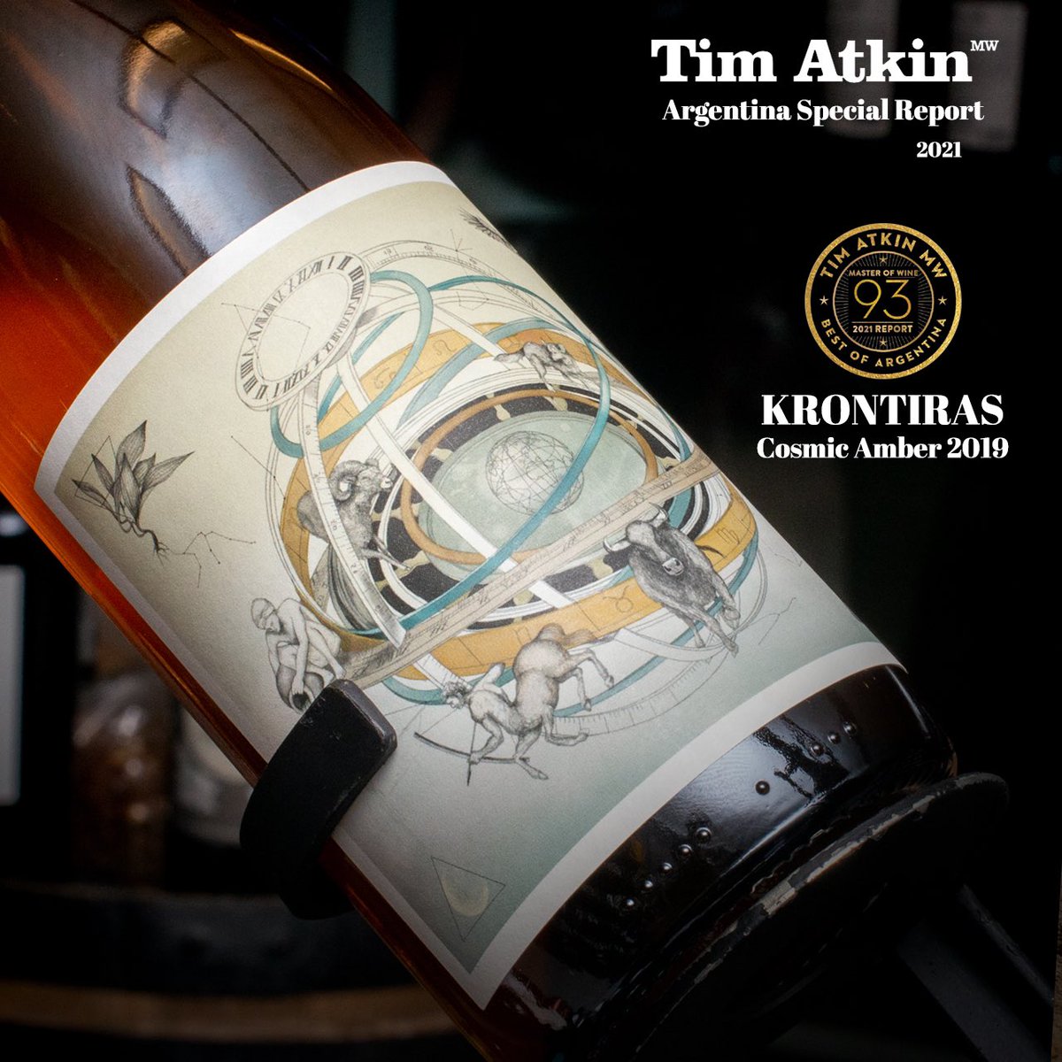 WinesKrontiras's tweet photo. #KrontirasWines / @timatkin presentó su #ArgentinaSpecialReport2021 y destacó el @WinesKrontiras #CosmicAmber #Chardonnay 2019 con 93 pts. Estamos muy orgullosos del reconocimiento fruto del trabajo en equipo y conectados con la naturaleza.
Sumate a la #SensaciónOrgánica https://t.co/ZiCLxjjxGv