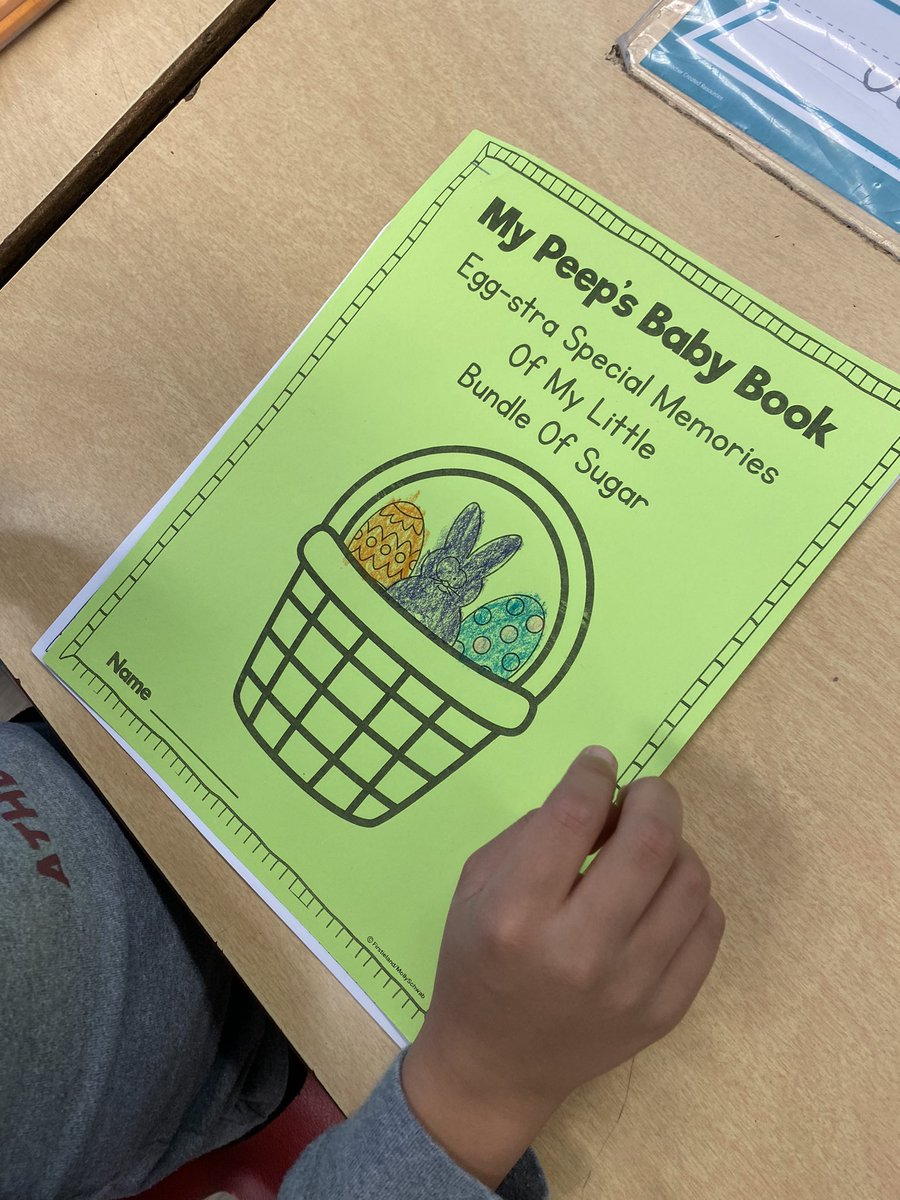 Fun happenings in first grade! The Easter bunny dropped off some peeps for the kiddos to adopt for the week! 🥕 🐰 Students are learning all about responsibility. Can’t wait to see what adventures the students have with their peeps this weekend. #writing #responsibility #PRIDE