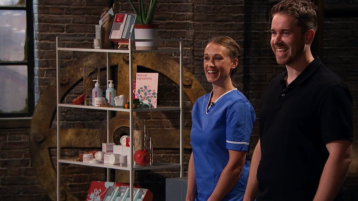 NursemSkincare's tweet photo. IT’S OFFICIAL – we’re appearing on #DragonsDen! 🎉📺The news is finally out – this Thursday at 8pm on BBC One, Antonia &amp; I will be pitching Nursem to the Dragons 🙌 We can’t tell you anything more... so make sure you tune in and discover what they all thought about Nursem🤞 https://t.co/3uUKHa7hhj