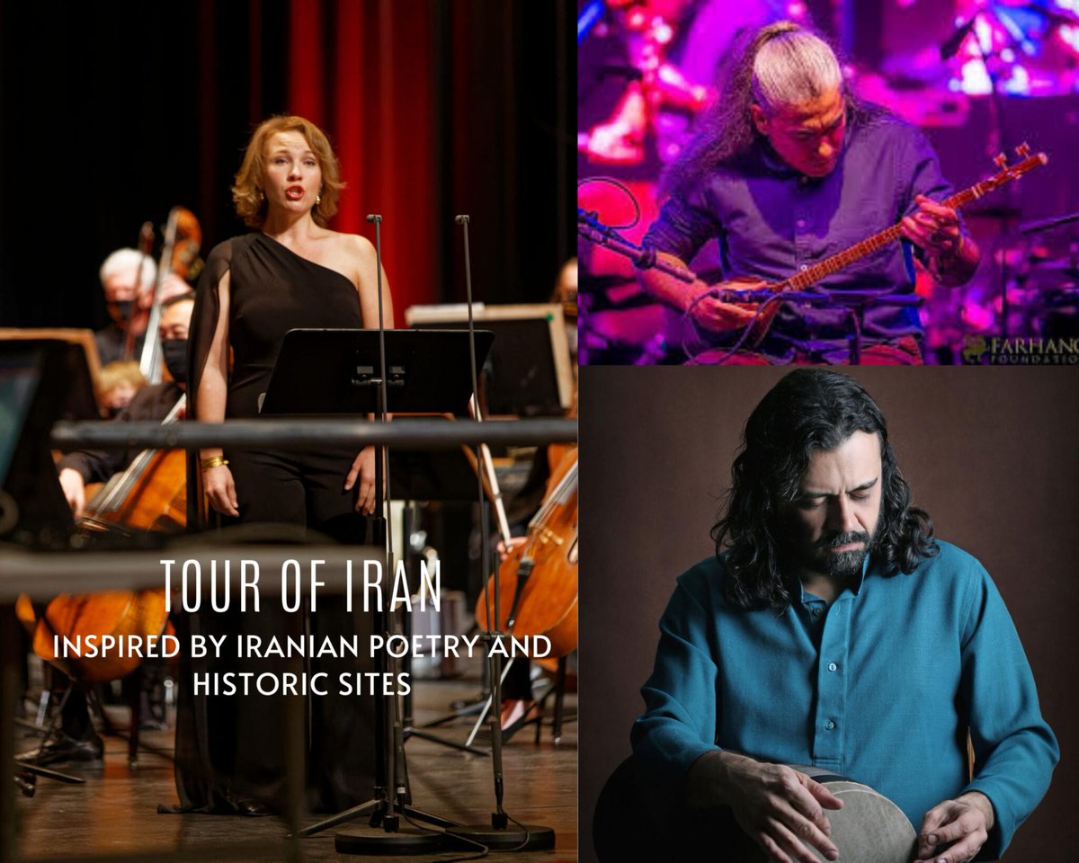 .<a href="/NewWestSymphony/">New West Symphony</a>'s Global Sounds, Local Cultures season continues with A Tour of Iran, exploring centuries old traditions of Iranian poetic and musical cultural influences on the western world. Save the dates: April 8-11! Concert passports and more info: newwestsymphony.org/2020-21-virtua…