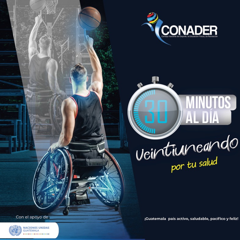 RecreacionGT's tweet photo. ¡Muévete🏃♀️🚴♂️ diariamente para mantenerte saludable!
#mueveteportusalud #30minutosaldia #conader #paisactivosaludable #CulturaMotorDesarrolloGT #BicentenarioGuatemala #3milAñosRiquezaCulturalGT https://t.co/sCksoH9HGv