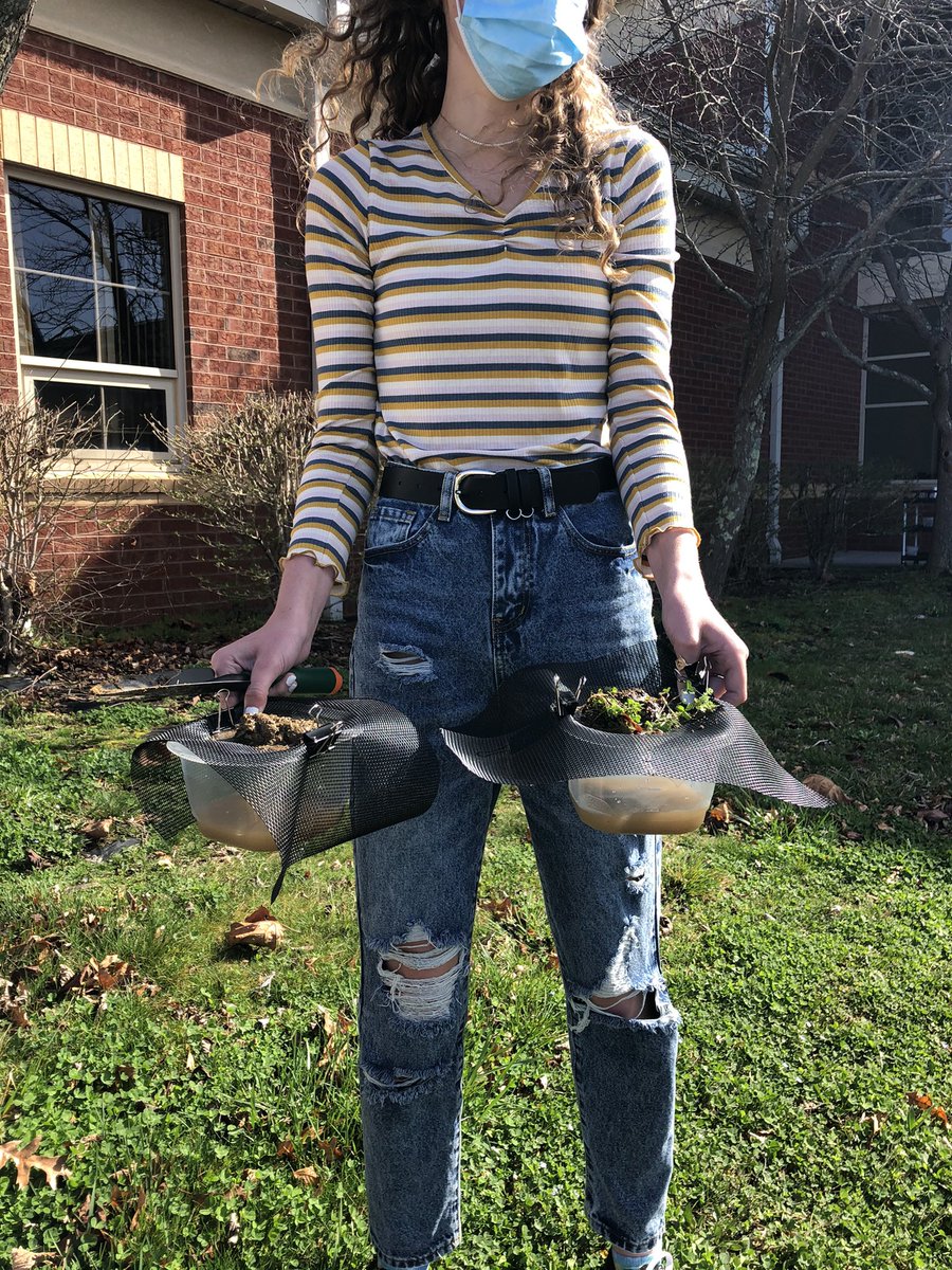 Eighth grade Earth Science students conducting an experiment to learn about soil erosion and prevention. <a href="/BruinsBMS/">Blacksburg Middle School</a> <a href="/MCPS_VA_Gifted/">MCPS_VA Gifted</a>