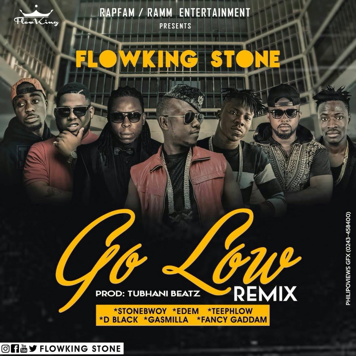 Flowkingstone_'s tweet photo. #GoLowRemix by Flowking ft @stonebwoyb @gasmillawins @iamedem @TeePhlowGH @FancyGadam2 @DBLACKGH
itunes:: https://t.co/bgUvntUTeR
Apple music:: https://t.co/M0ngh12Tku
Spotify:: https://t.co/KyLDvDg8hY https://t.co/2Ff8XZTFR3