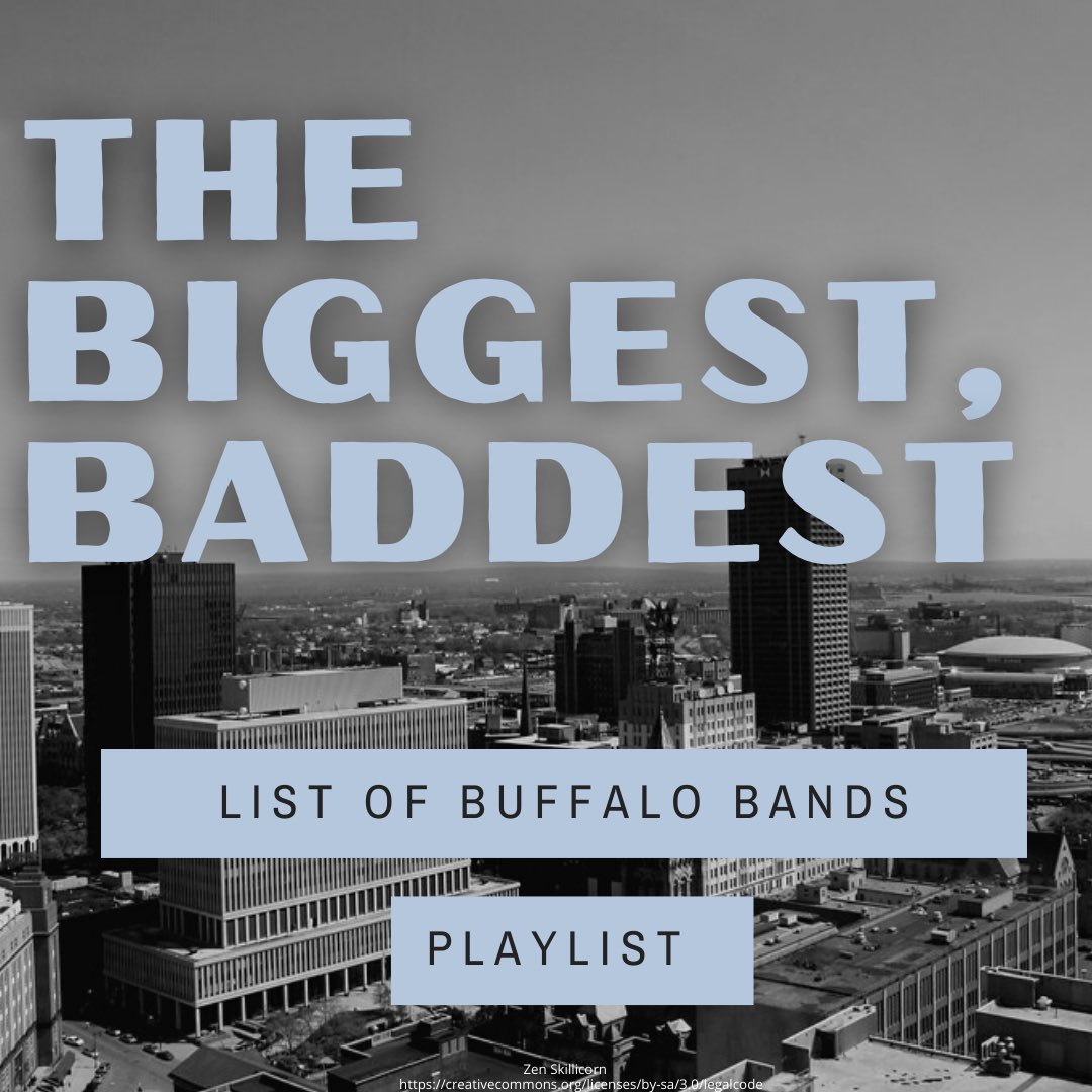 MORE than 24 hours of local music with 400 SONGS on the playlist and 383 BANDS! 
New Additions: @thesafetymeetingband 
@the_missing_worker 
@the_serftones 
-
#westernny #westernewyork #music #musicislife #musicaddict #playlist #spotify #buffalo #rochesterny