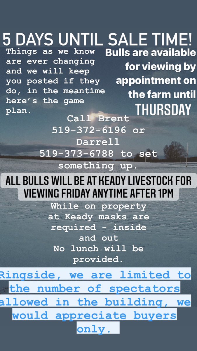Billie-Jo Saunders (@billiesaunders) on Twitter photo Sale Info for Saturday April 3 @ 2pm (as of now ;) <a href="/db4saunders/">Darrell Saunders</a> <a href="/brents17/">brent saunders</a> <a href="/marnianne/">Marni Saunders</a> <a href="/scott_kuhl/">Scott Kuhl</a> <a href="/OnCharolais/">Ontario Charolais</a> Sale Info for Saturday April 3 @ 2pm (as of now ;) <a href="/db4saunders/">Darrell Saunders</a> <a href="/brents17/">brent saunders</a> <a href="/marnianne/">Marni Saunders</a> <a href="/scott_kuhl/">Scott Kuhl</a> <a href="/OnCharolais/">Ontario Charolais</a>