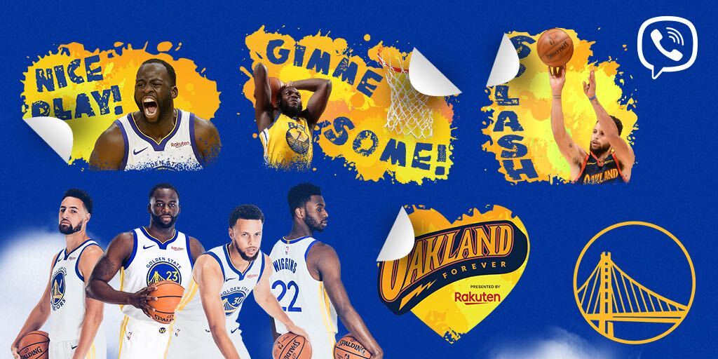 Make sure you’re reppin’ the squad before tonight’s game, #DubNation

Show off your Warriors fandom with <a href="/Viber/">Rakuten Viber</a>’s exclusive sticker pack 👉  vb.me/gsw2021_sticke…