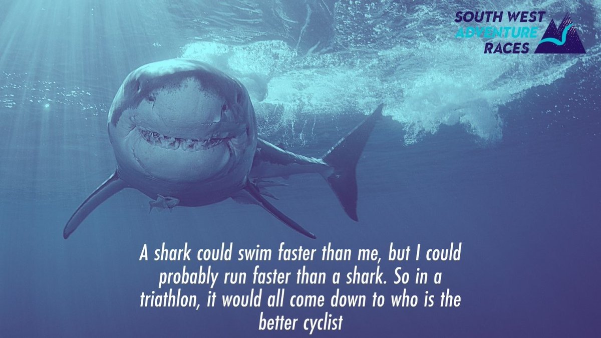 AdventureRaceSW's tweet photo. The only real competition should be between your best day and today 🏅

#SWAR #Fitness #AdventureRaces #Shark #Humour #Cycling #Running #Exercise #Triathlon #OutdoorFitness https://t.co/Dl4Eadntt0