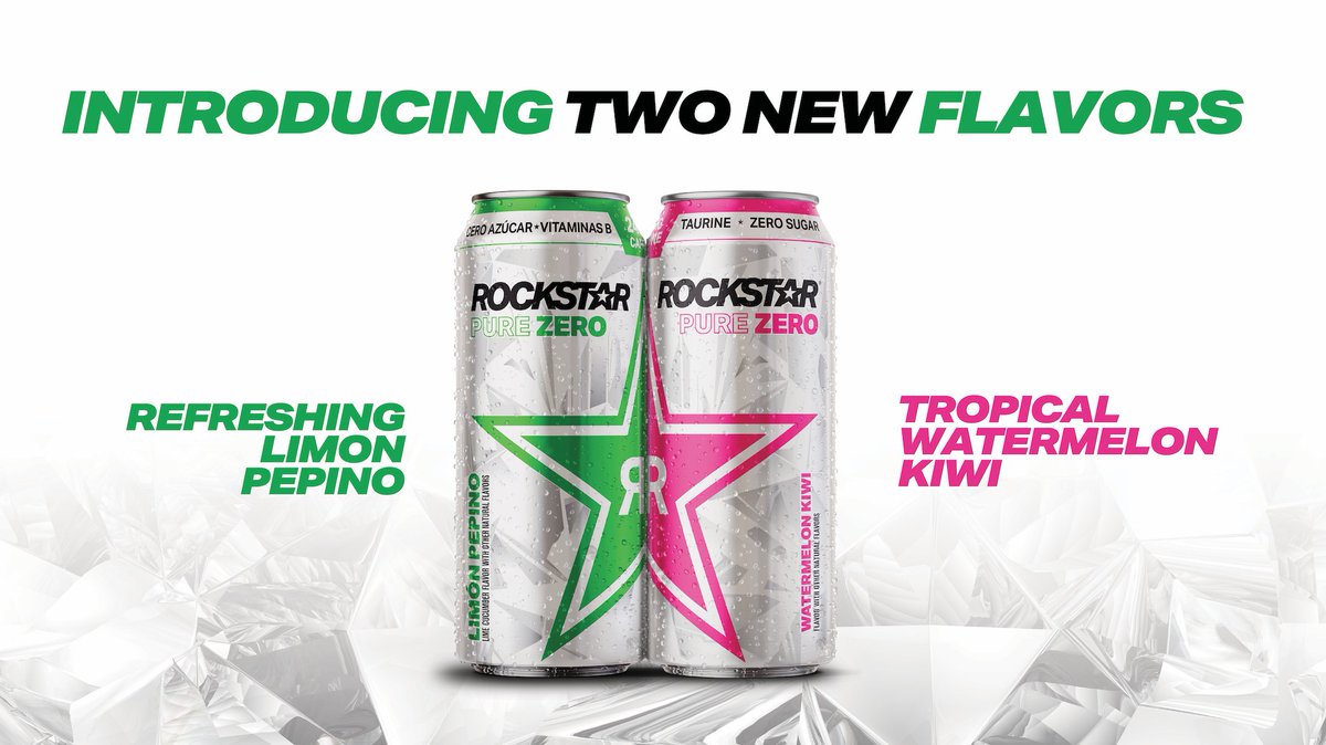 Rockstar Energy launches two new, sugar free flavours – Strawberry & Lime  and Watermelon & Kiwi