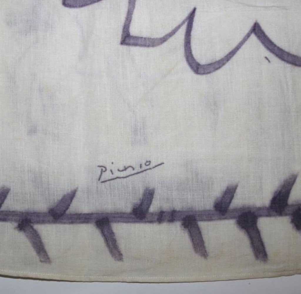 Wow, This Shirt was painted by Pablo Picasso! (1955)