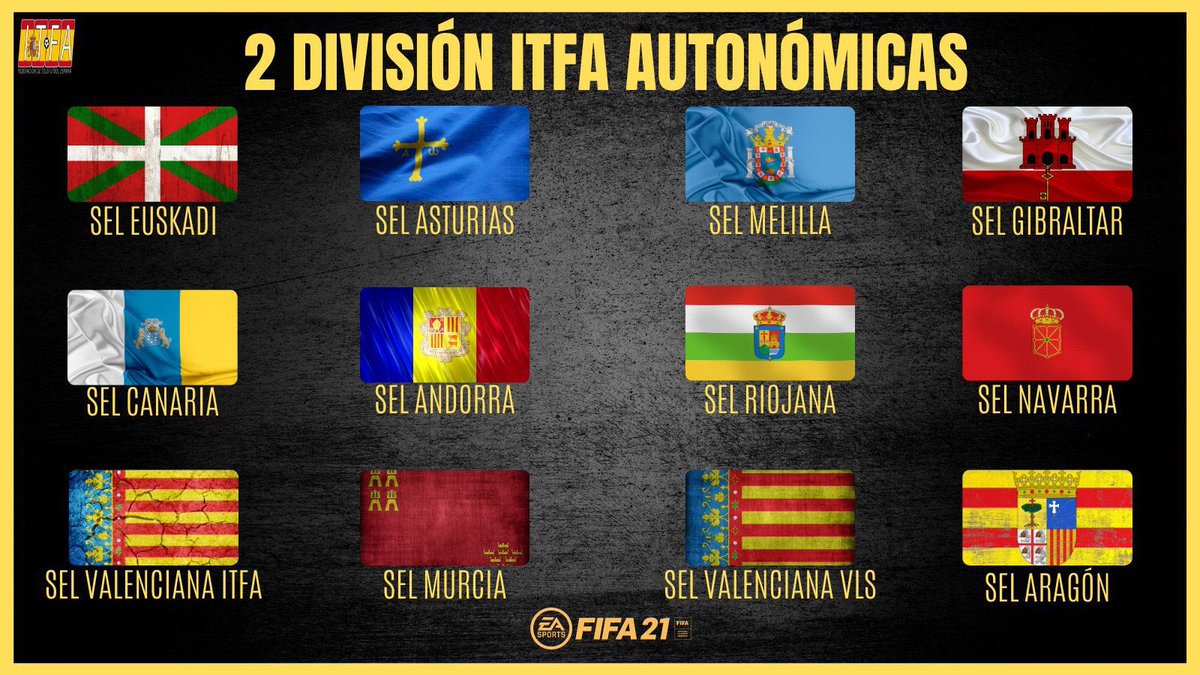 🤍💙Comunicado Oficial 🤍💙

Nuestra selección estará presente en la 2 división de @ITFASpain donde intentaremos hacer un buen papel. 

Mucha suerte al resto de las Selecciones y que gane el mejor 

Vamos equipos 💪

#SomlaCanaria