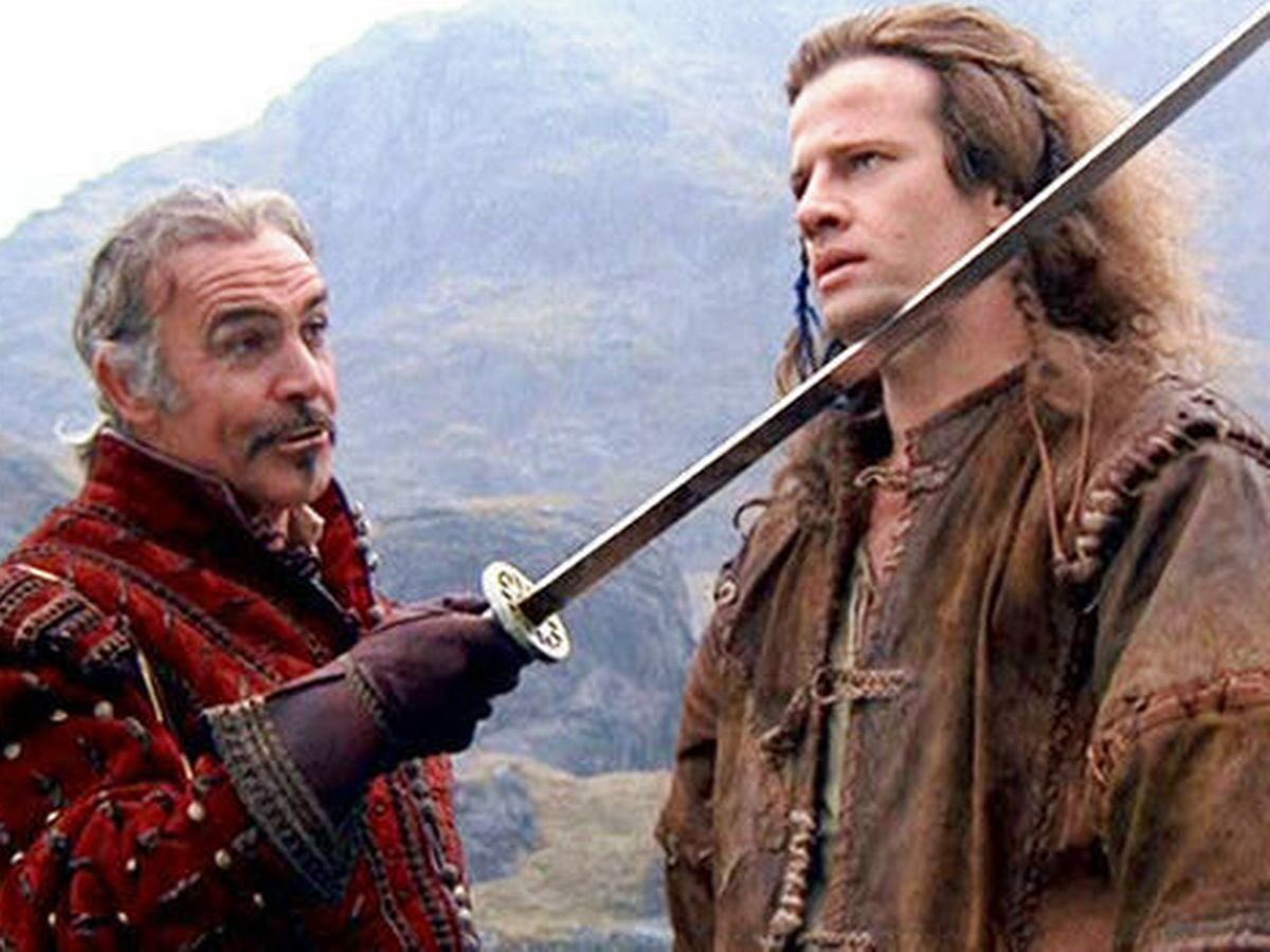 Happy birthday to actor Christopher Lambert. Here he is with co-star Sean Connery in the cult classic 