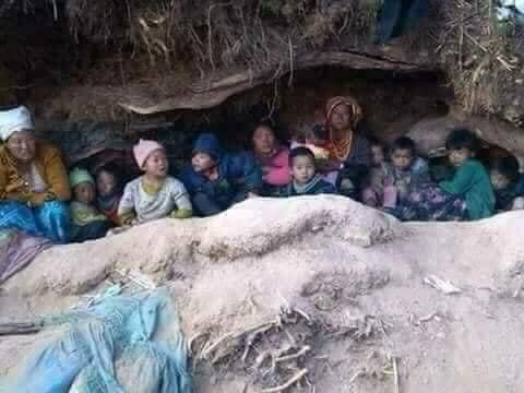 myradah's tweet photo. #Kachin civilians are also fleeing due to increase of militarization &amp; military airstrikes. #MinAungHlain gets the upper hand due to sophisticated weapon and ammunitions he gets from #Russia #China #Bangladesh #Laos #Pakistan #India #Thailand &amp; #Vietnam, who are equally guilty. https://t.co/0YSUtMGJ7X