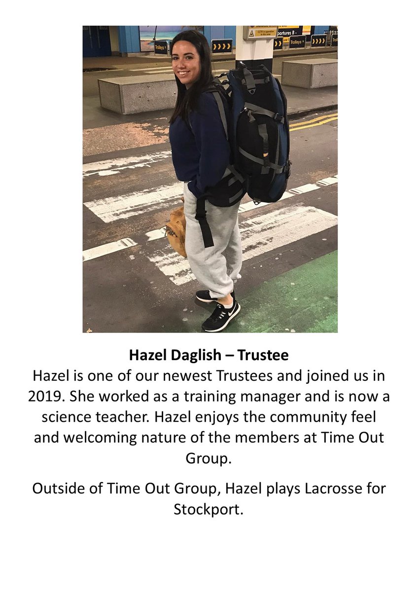 TimeOutGroupNW's tweet photo. Introducing... Hazel!
#timeoutgroupnw #charity #trustee #charitytrustee #learningdisabilities #adultswithlearningdisabilities #handforth #wilmslow #cheshire #cheshireeast #northwest #social #socialgroup #like #follow #share #scienceteacher #dayservices https://t.co/qhiJuwInNR