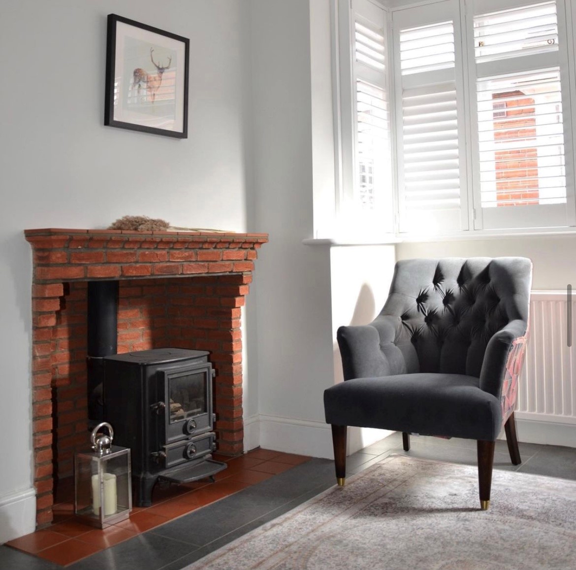 Our Fitzrovia is striking in a dual fabric combination, inspired by Art Deco influences.

Available exclusively at John Lewis &amp; Partners with a fabric collection curated to accentuate the shape and features of this stunning chair.