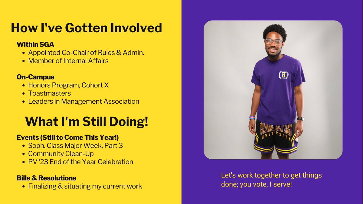 KNathanielHall's tweet photo. PV ’23, you deserve a Class President who puts in the work for you and the greater good of the student body. That is exactly who I am and will continue to be. If you didn’t know already, I want you to see a little bit of what I’ve done and am still doing! #PIE #B2B #PVElections https://t.co/1F0TD1jAX1