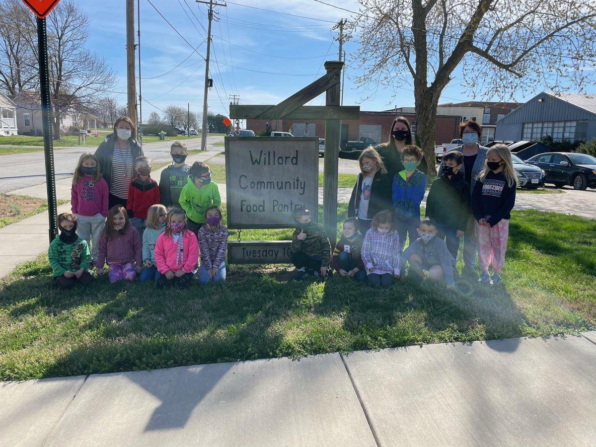 At <a href="/CTLWillard/">CaretoLearn-Willard</a> we love two things: Beautiful Spring Weather &amp; Donations from our friends down the street! Thank you Mrs. Devault's class from <a href="/WEEPrincipal/">Willard East</a> for stocking us up for the summer! #HealthHungerAndHygiene