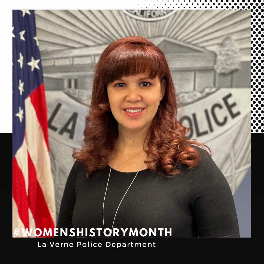 LaVernePD's tweet photo. March is Women’s History Month, and throughout the month we are introducing you to the women who serve the community of La Verne.
Today, we introduce you to Communications Supervisor Rebekah Biedermann. More.. https://t.co/lj3yhFhL3h
Happy #NationalWomensHistoryMonth! https://t.co/Hm5Ux5mNZj