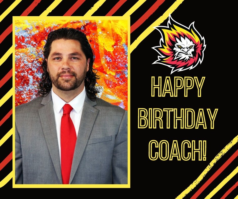 Happy birthday to the coach that pushes our boys to be their very best and leave everything on the ice. Happy birthday to our Head Coach, Ethan Hayes! 🎂🎉
#happybirthday 
#AreYouOne 
#coachbirthday