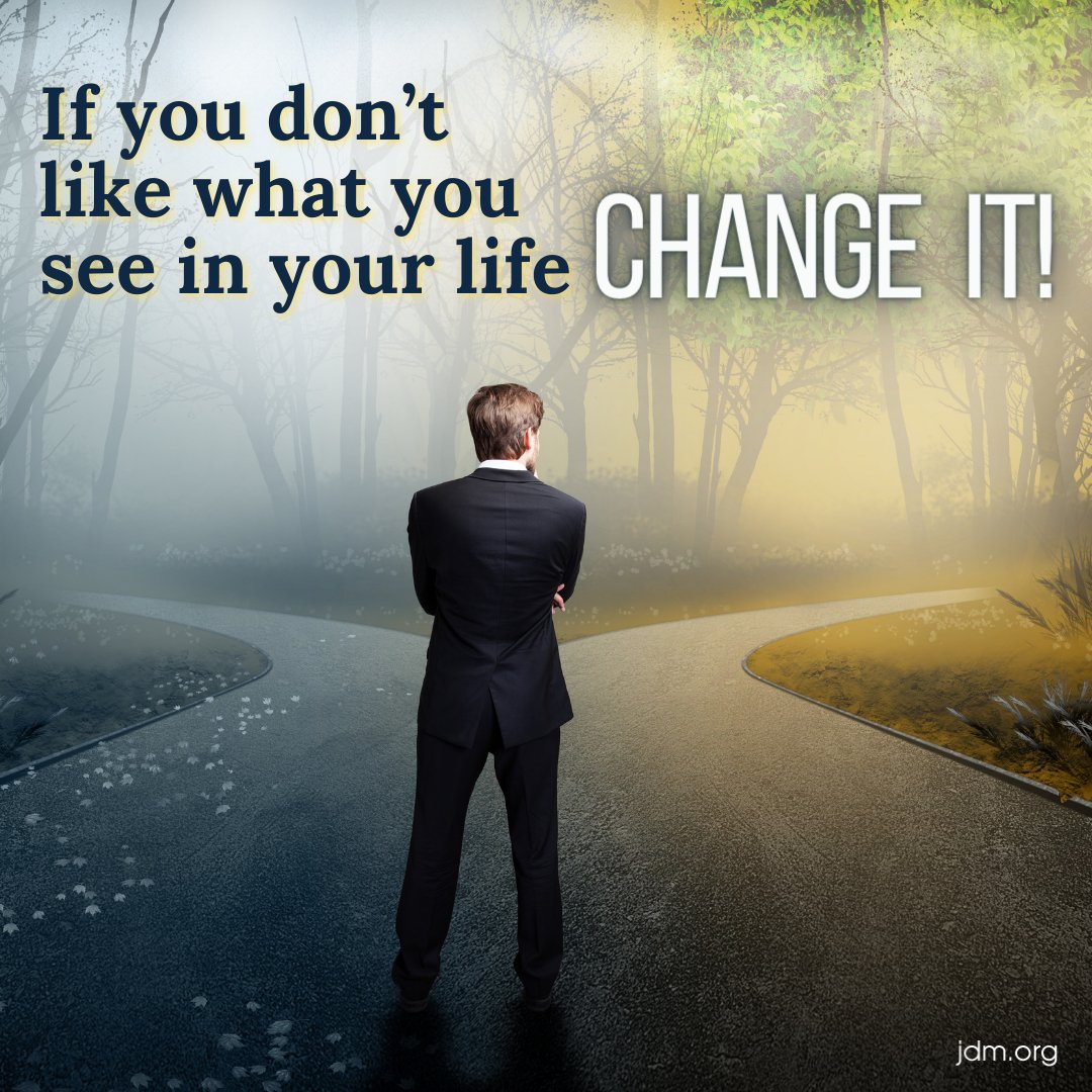 If you don’t like what you see in your life—change it! 

#jdm #faith #jesseduplantis