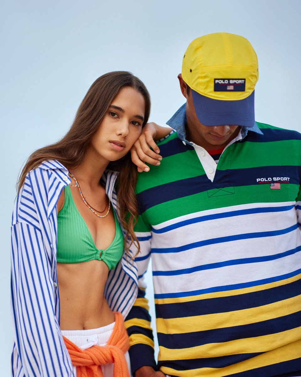 Inspired by '90s Polo Sport motifs, #PoloRLStyle debuts in a new