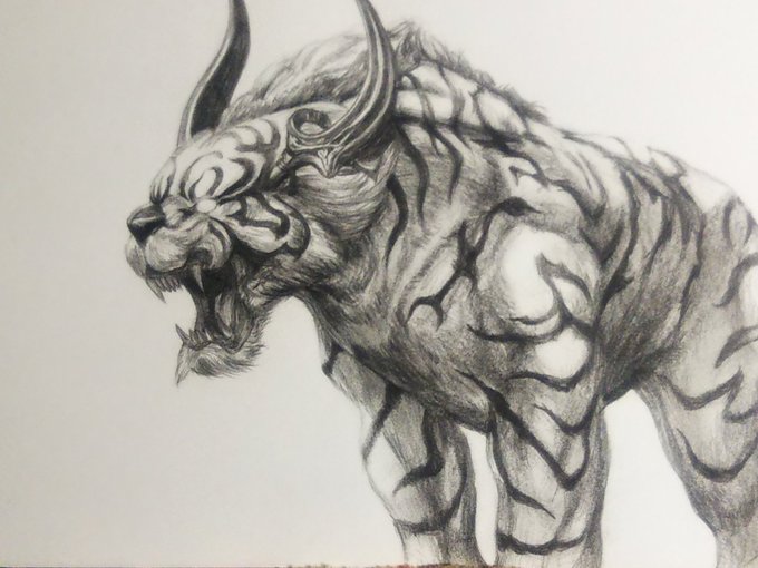 四聖獣のtwitterイラスト検索結果