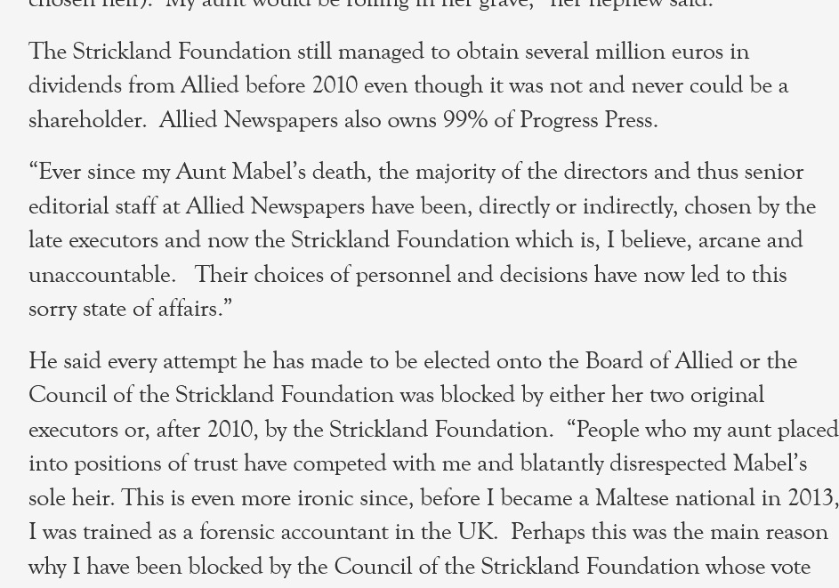 EyeOnMalta's tweet photo. #DaphneCaruanaGalizia
#ToM Heir #RobertHornyholdStrickland:
Legal Advice Sought Over Strategic Fraud By OPM. Calls for Return Of Defrauded Millions
#Disgusting retort by #MarioDemarco who introduced #Hillman into hi-jacked(by #Demarco #Ganado)structure
https://t.co/CQo7aKL1IV https://t.co/kGQ3d06h2u