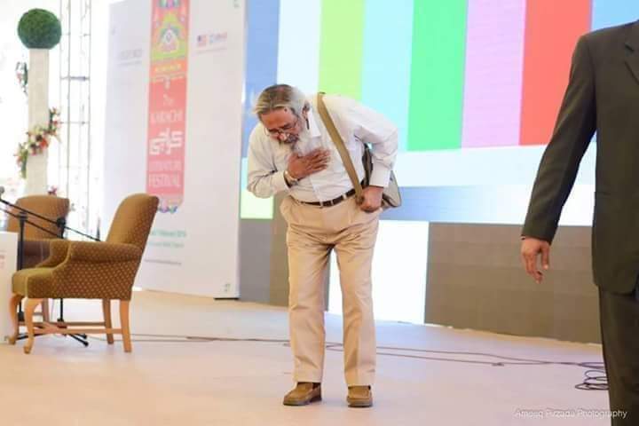 He is humble. He is simple. He is pacifist. He is humanist. He is continuity of sufi movement. He is Sindh. He is Subcontinent. He is writing shortstories and fiction from last 50 years.  #IStandWithAmarJalil