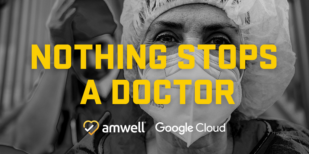 ashley__kane's tweet photo. When I think about the past year, I think of my brother-in-law Dr. Scott Morin who prioritized his patients working long hours in the ICU. He made incredible sacrifices to help patients with COVID-19 &amp; protect my sister and their newborn. Thank you! #NothingStopsADoctor @Amwell https://t.co/tsE3UPnQfL