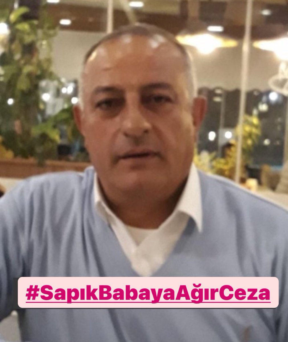 Sen kızım diyerek içten sevgiyle sarılmak yerine bizi kendine kurban ettin! 
Neden diye diye geçti ömrümüz!

Sen cezanı çekip çürüyene kadar susmayacağız! 
#SapıkBabayaAğırCeza